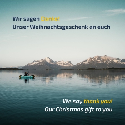 Our Christmas gift to you – we say thank you! - 