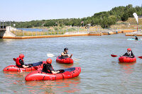Packraft-Wildwasser-Kurs im Kanupark Markkleeberg/Leipzig 2025