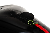 MRS Alligator SB black-Luminous Red mit ISS - Gebraucht