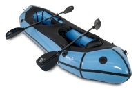 Anfibio Rebel Duo, Silverlake Blue mit TubeBags - Ausstellungsstück, wie Neu, inkl. Handpumpe