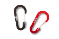 Anfibio Carabiner 73mm - red (3 pcs)