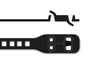 Flex Strap 11x340, black (3 pcs)