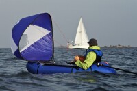 Anfibio PackSail Segel (130cm) - blue