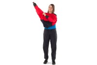 Anfibio SplitSuit, XL, black, Latexsocks L, latex-neck